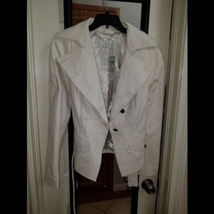 🎉5/$25 Leather peacoat jacket